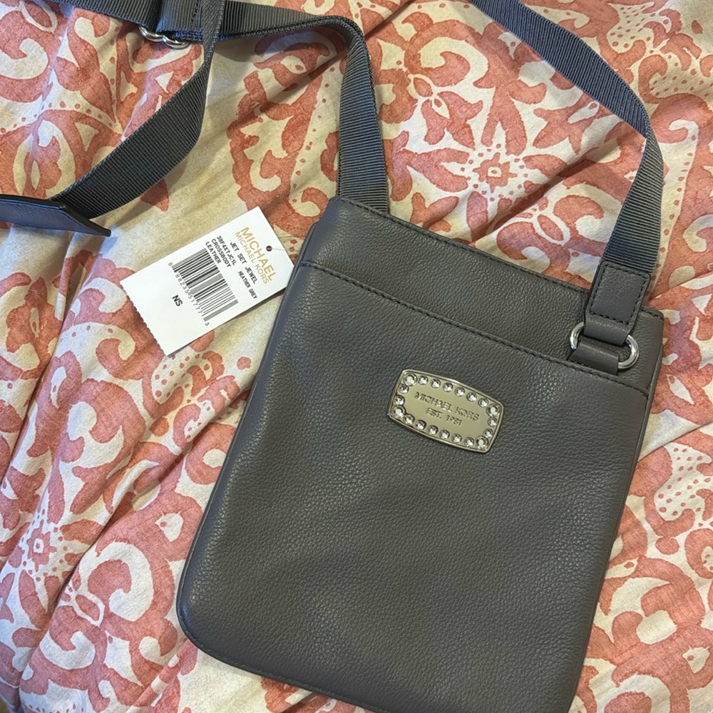 Gray Michael Kors bag
